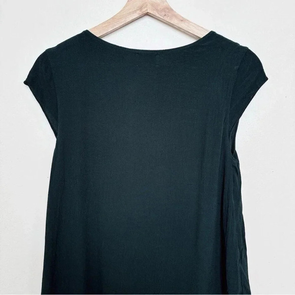Aritzia Womens Small Wilfred Free Dark Green Juliger Blouse - Picture 6 of 8